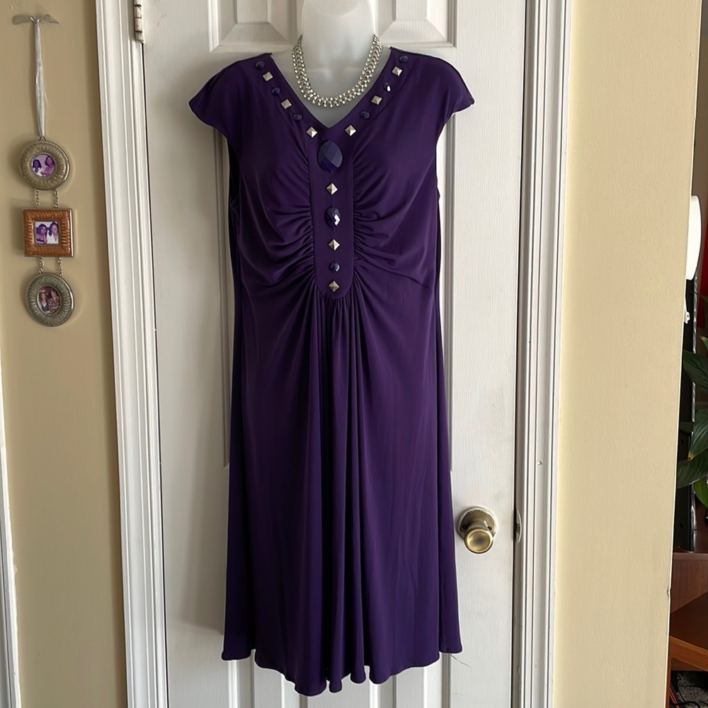 Purple Madison dress Size 12